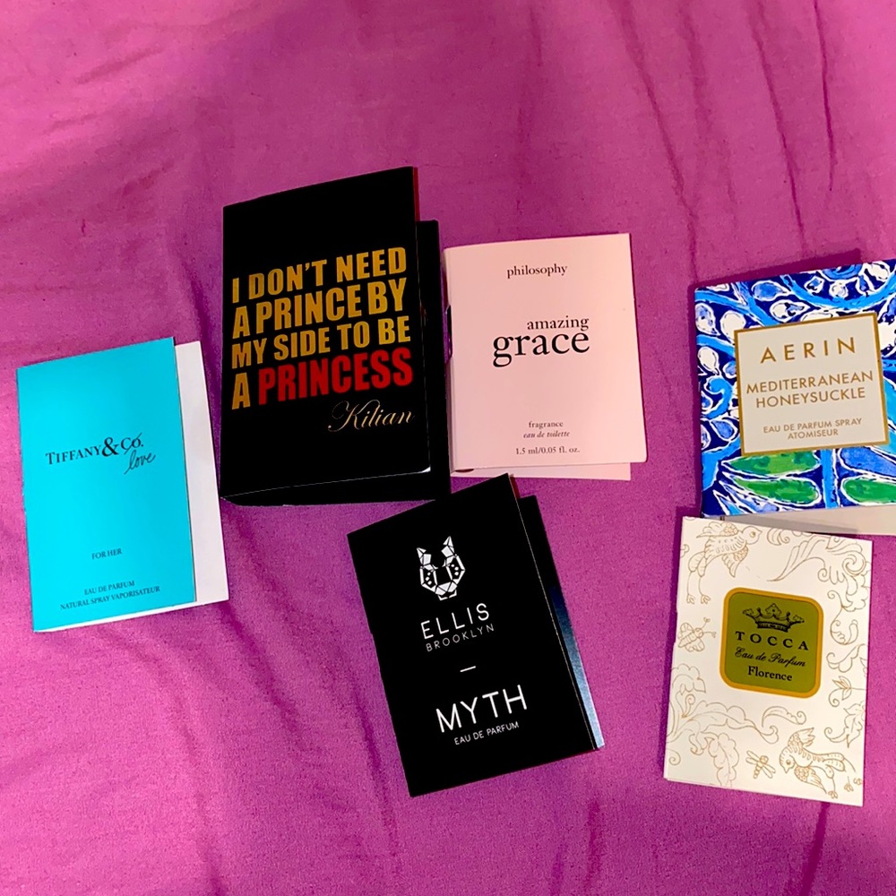 6 sample perfumes new!